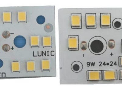 9W Square LED PCB